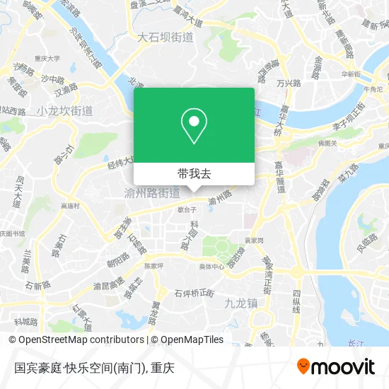 国宾豪庭·快乐空间(南门)地图