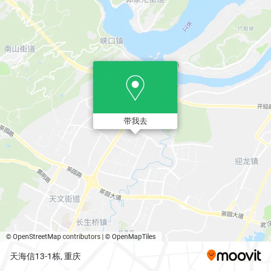 天海信13-1栋地图