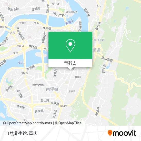 自然养生馆地图