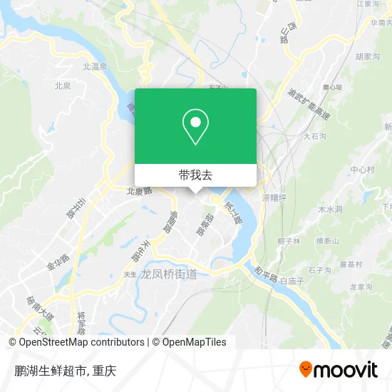 鹏湖生鲜超市地图