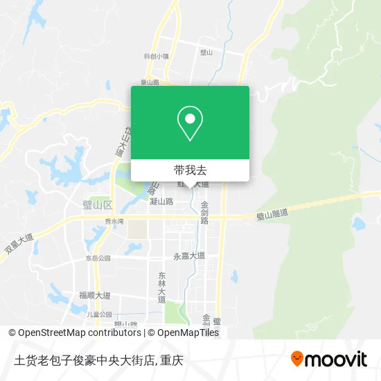 土货老包子俊豪中央大街店地图