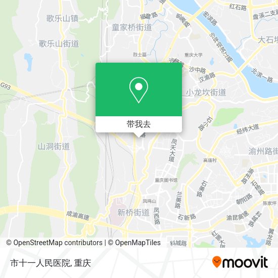 市十一人民医院地图