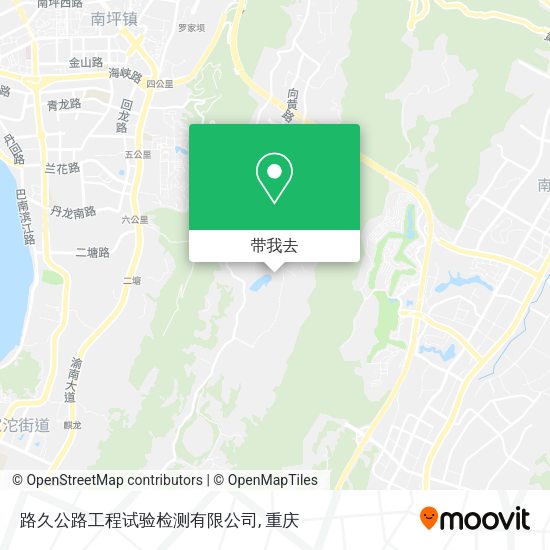 路久公路工程试验检测有限公司地图