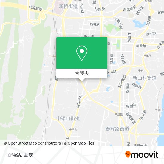 加油站地图