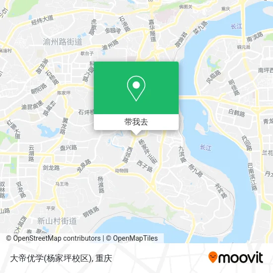 大帝优学(杨家坪校区)地图