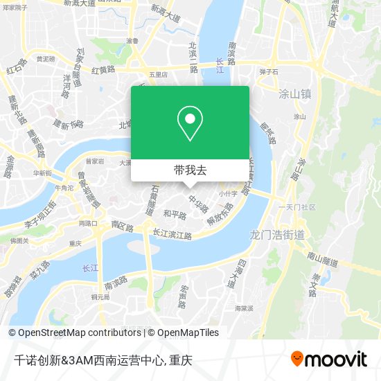 千诺创新&3AM西南运营中心地图