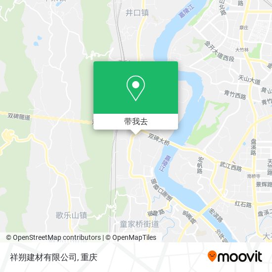 祥朔建材有限公司地图