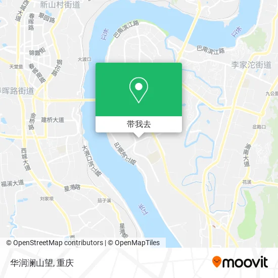 华润澜山望地图