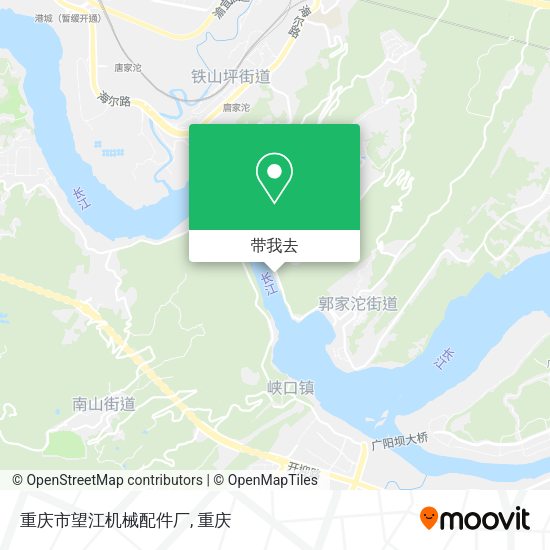 重庆市望江机械配件厂地图