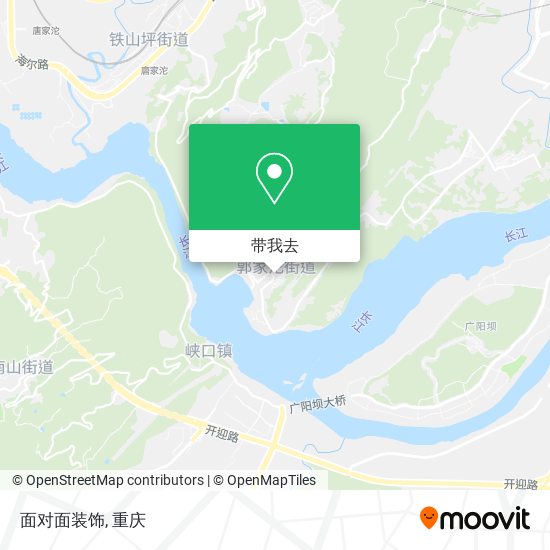 面对面装饰地图