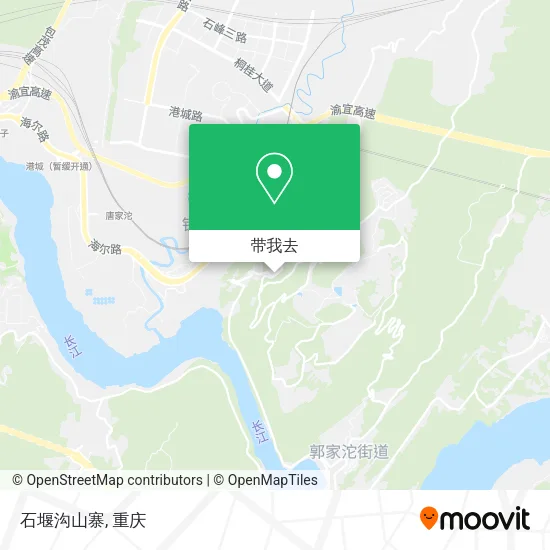 石堰沟山寨地图