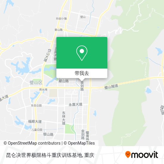 昆仑决世界极限格斗重庆训练基地地图