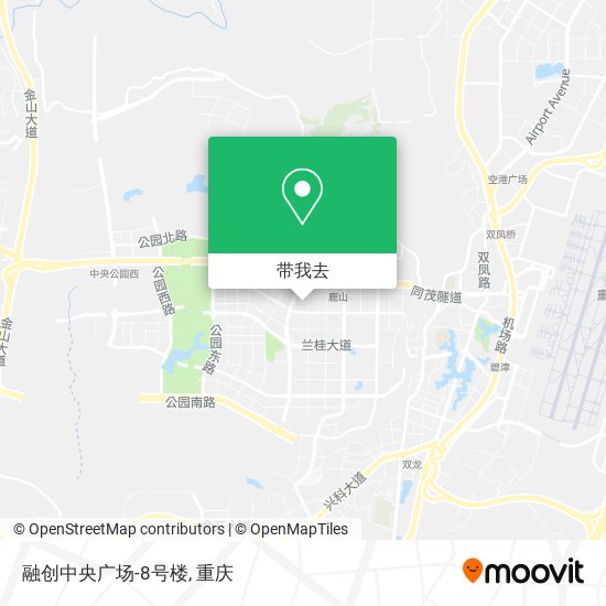 融创中央广场-8号楼地图