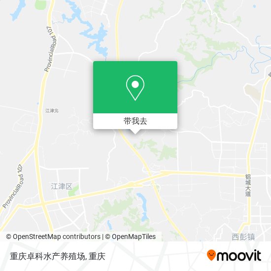 重庆卓科水产养殖场地图