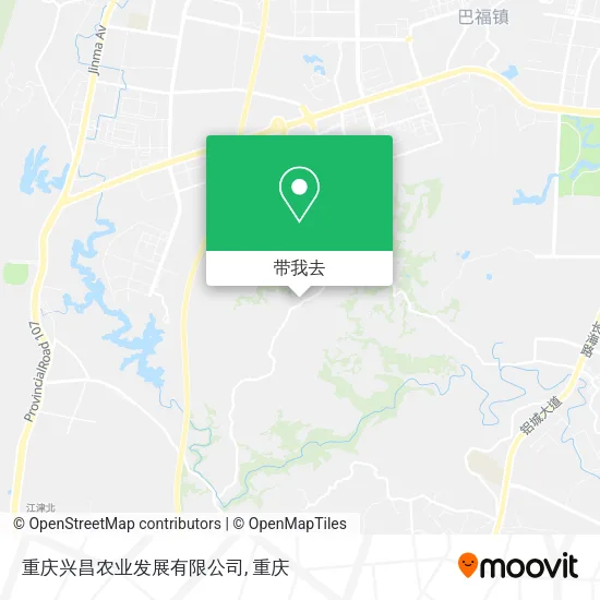 重庆兴昌农业发展有限公司地图