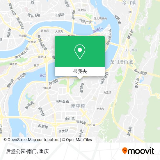 后堡公园-南门地图
