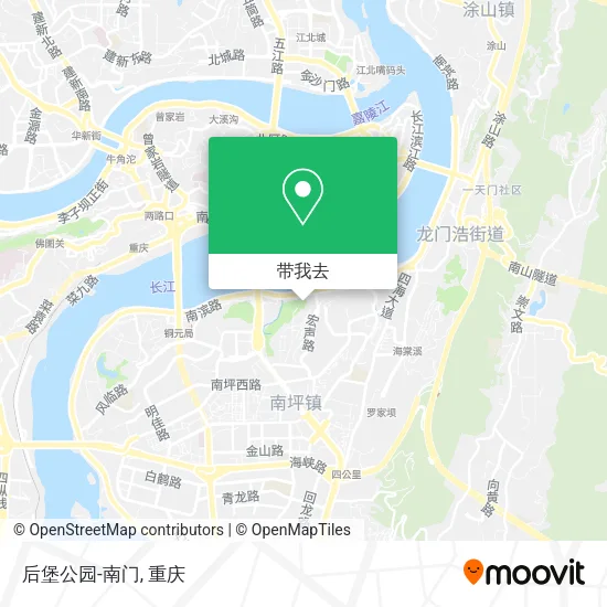 后堡公园-南门地图