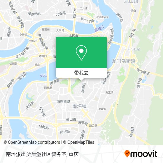 南坪派出所后堡社区警务室地图