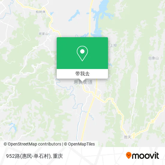 952路(惠民-单石村)地图