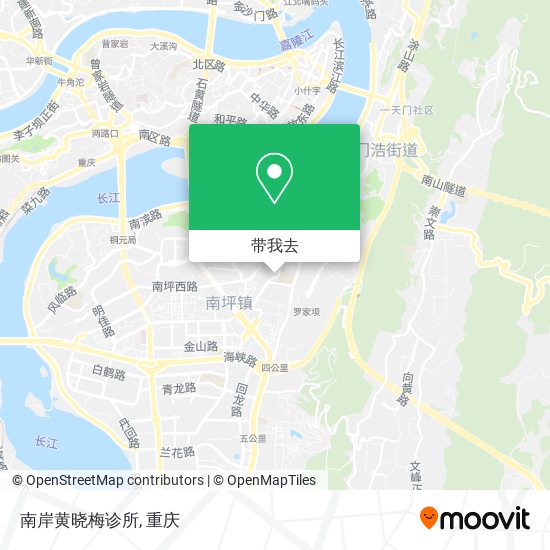 南岸黄晓梅诊所地图
