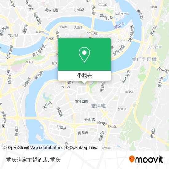 重庆达家主题酒店地图