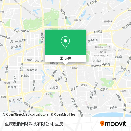 重庆魔购网络科技有限公司地图