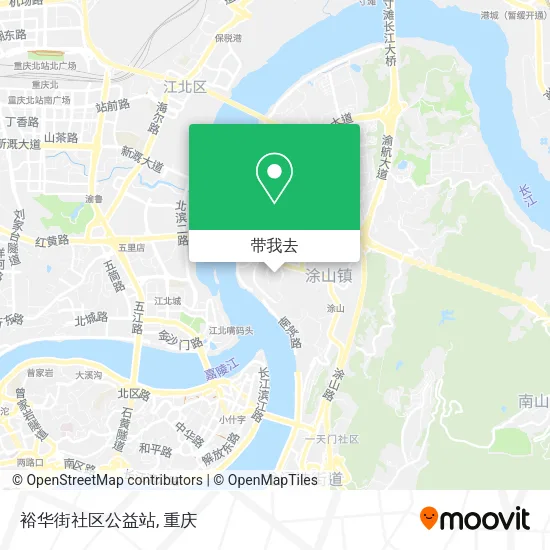 裕华街社区公益站地图