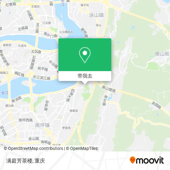 满庭芳茶楼地图