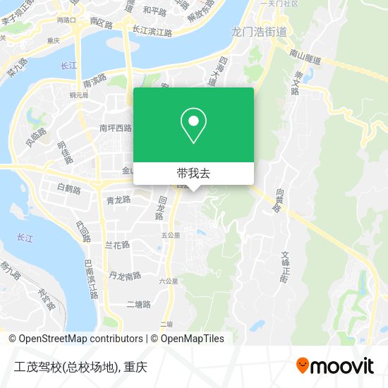 工茂驾校(总校场地)地图