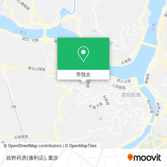 昌野药房(康利店)地图