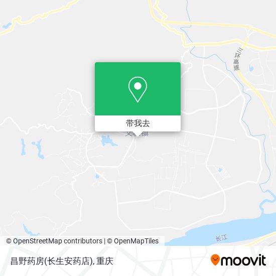 昌野药房(长生安药店)地图