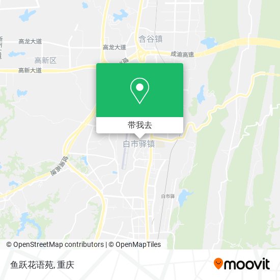 鱼跃花语苑地图