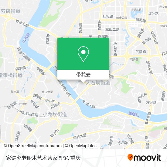 家讲究老船木艺术茶家具馆地图