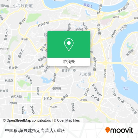 中国移动(展建指定专营店)地图
