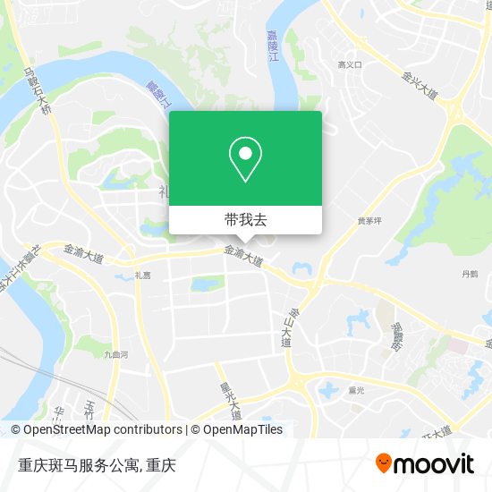 重庆斑马服务公寓地图