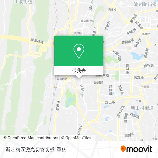 新艺精匠激光切管切板地图