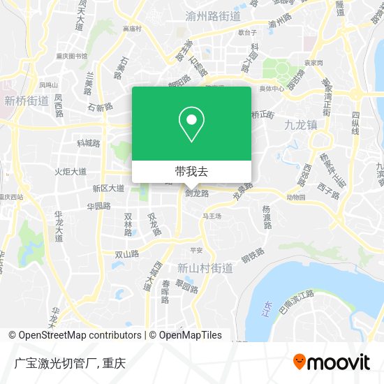广宝激光切管厂地图