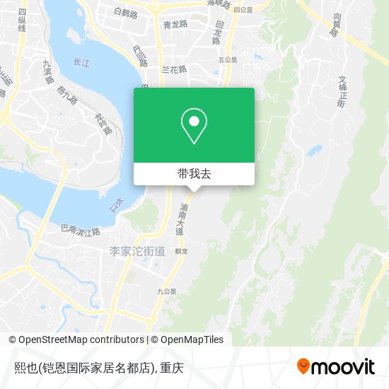 熙也(铠恩国际家居名都店)地图
