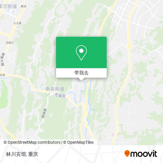 林川宾馆地图