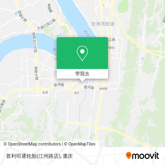 普利司通轮胎(江州路店)地图