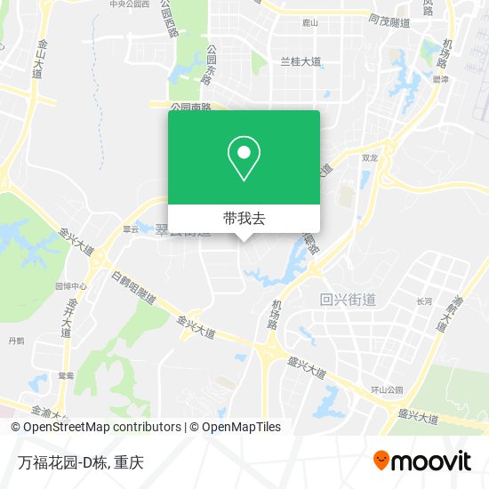 万福花园-D栋地图