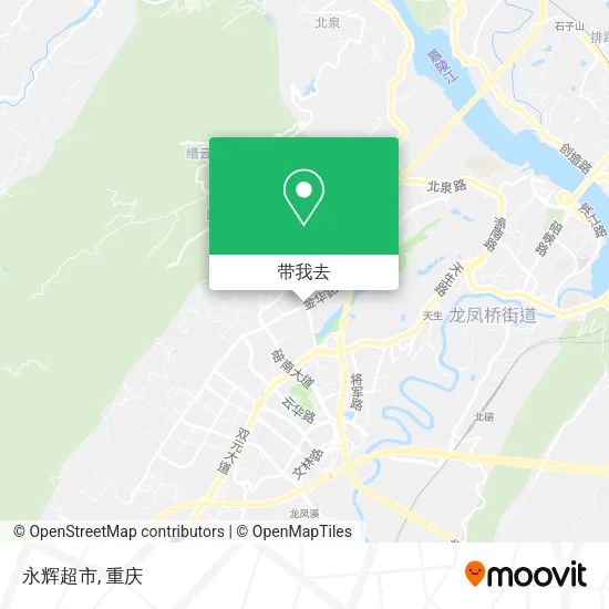 永辉超市地图
