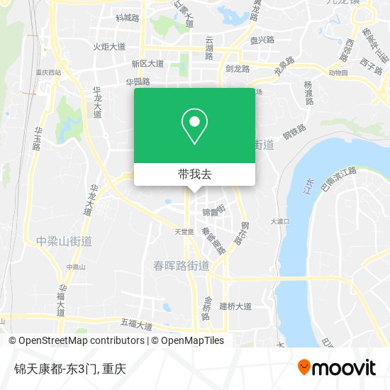 锦天康都-东3门地图