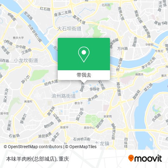 本味羊肉粉(总部城店)地图