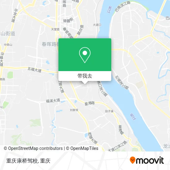 重庆康桥驾校地图