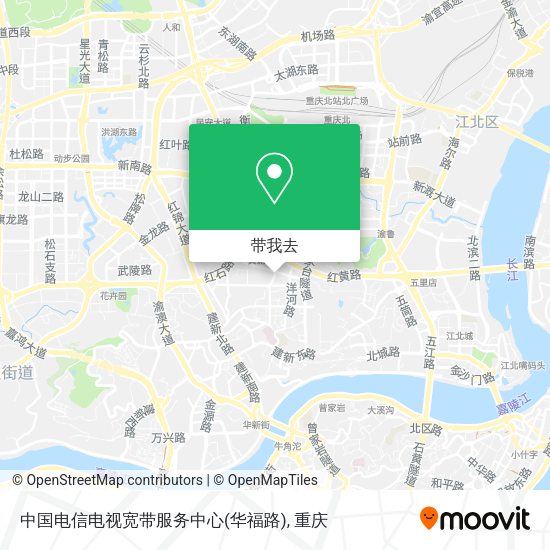中国电信电视宽带服务中心(华福路)地图