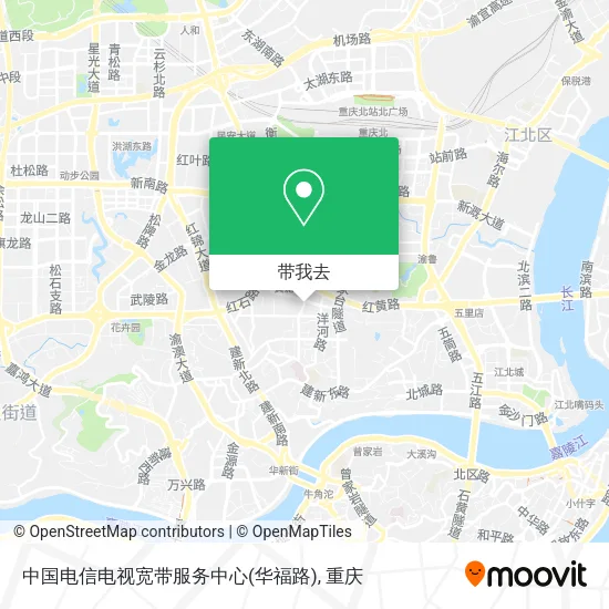中国电信电视宽带服务中心(华福路)地图