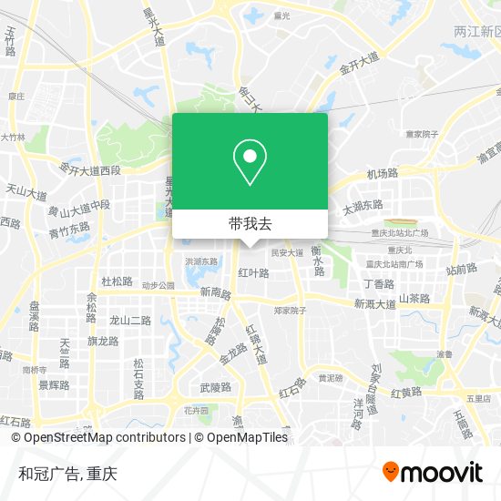 和冠广告地图