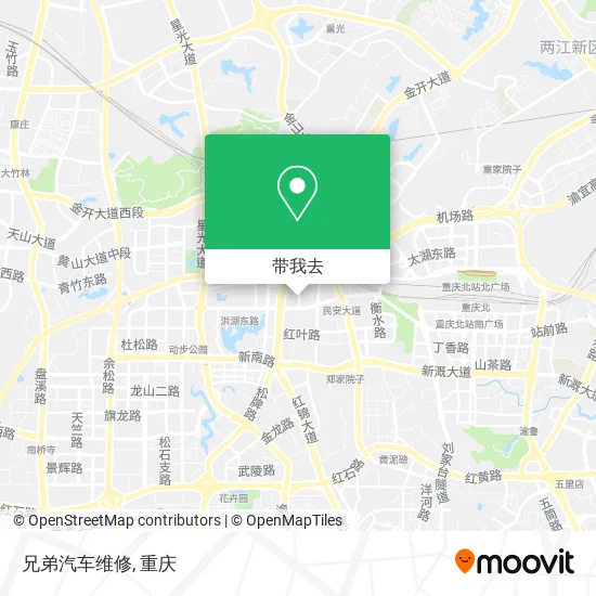 兄弟汽车维修地图