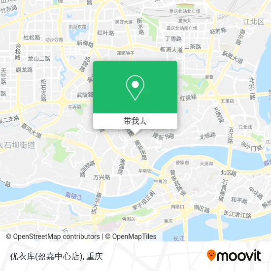 优衣库(盈嘉中心店)地图